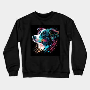 Pop Culture Border Collie Crewneck Sweatshirt